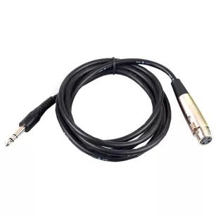 Кабель соединительный Jack 1/4" - XLR-F балансный фото 1
